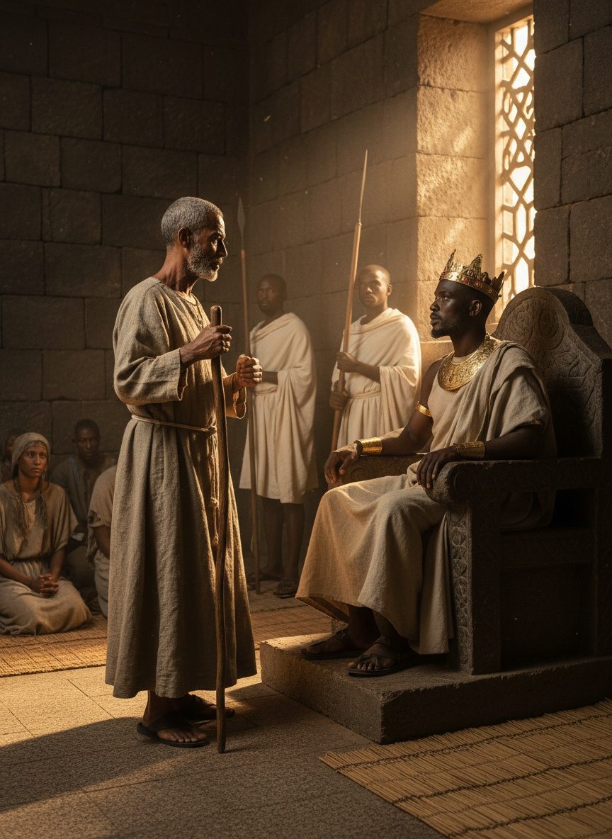 Abba Libanos Stood Before the King. He Asked for Nothing.