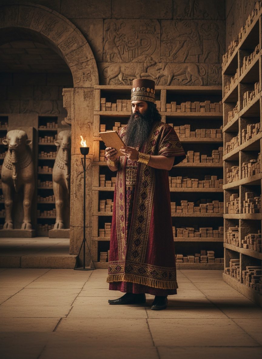 Ashurbanipal Built a Library. Then He Burned His Enemies