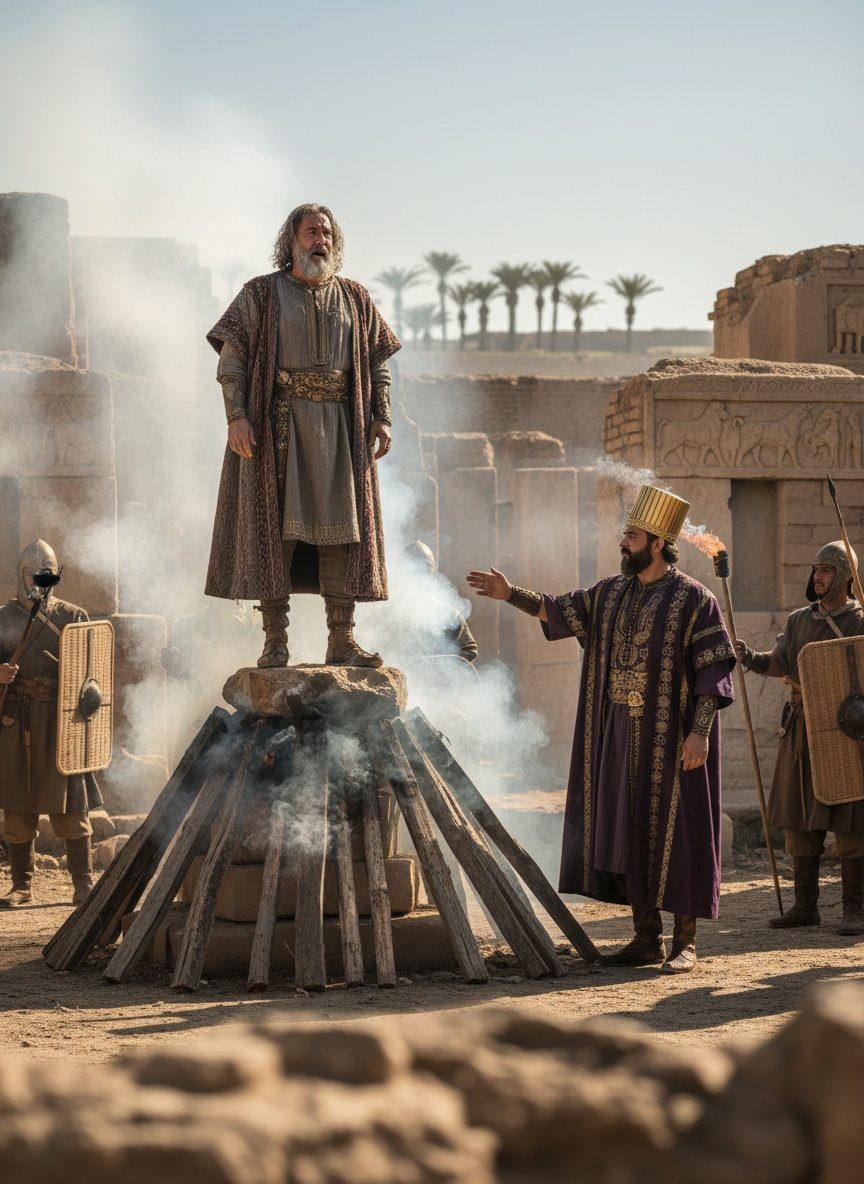 Croesus Stood in the Fire. Cyrus Stopped Everything.