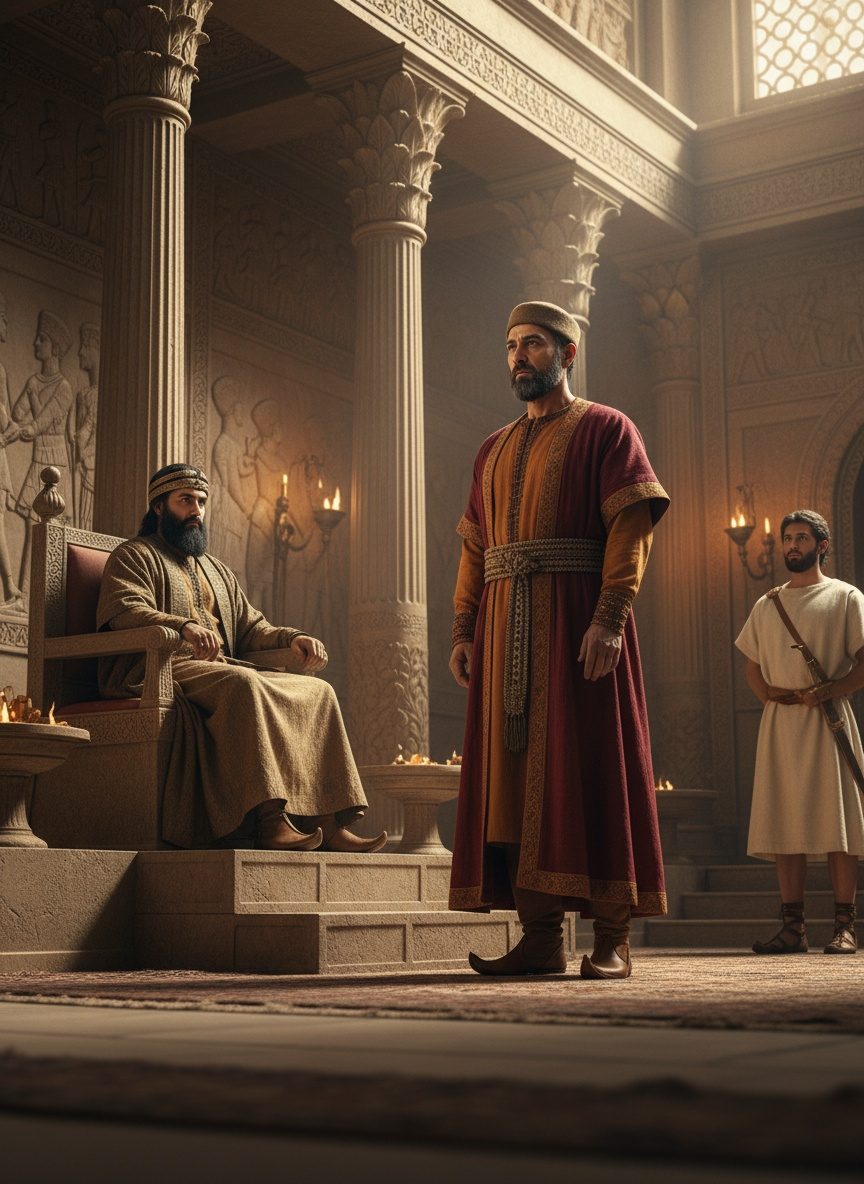 Pactyes Fled to the Temple. Cyrus Asked for Mercy.