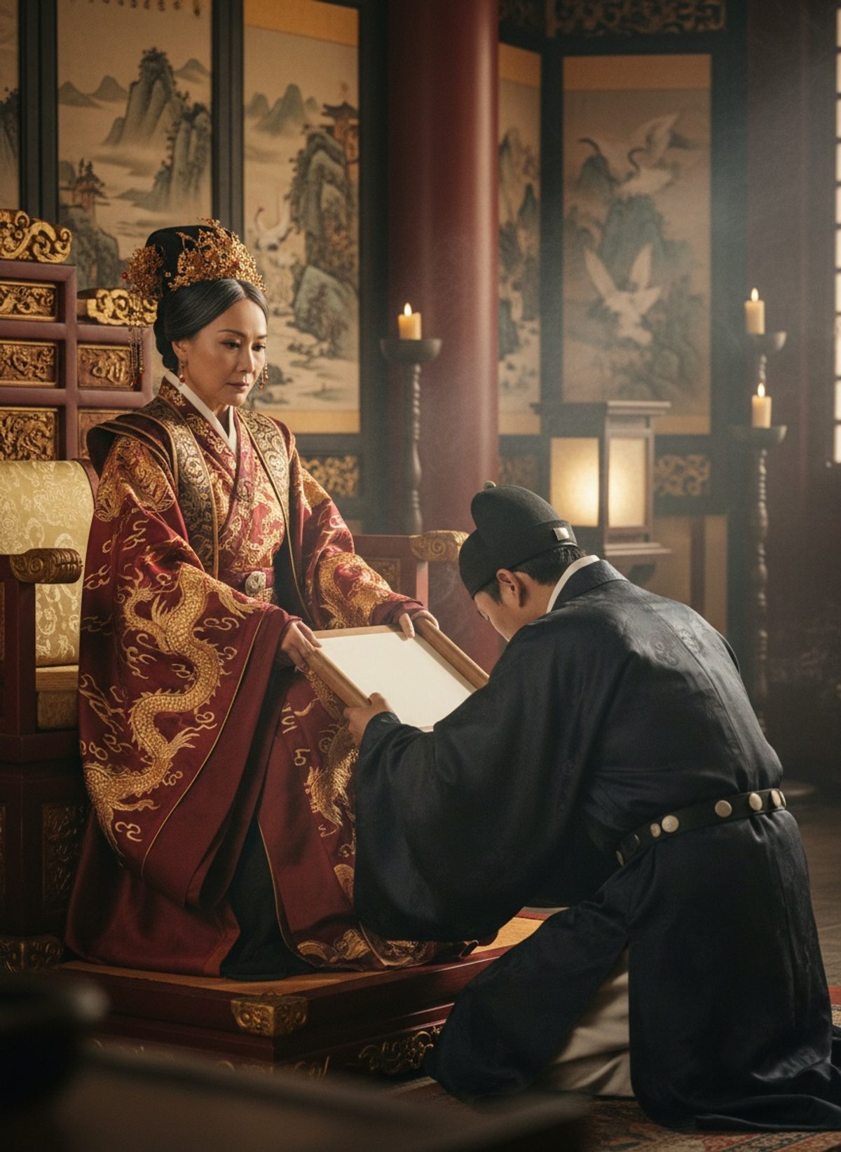 She Held the Pen. The Emperor Could Not Refuse.