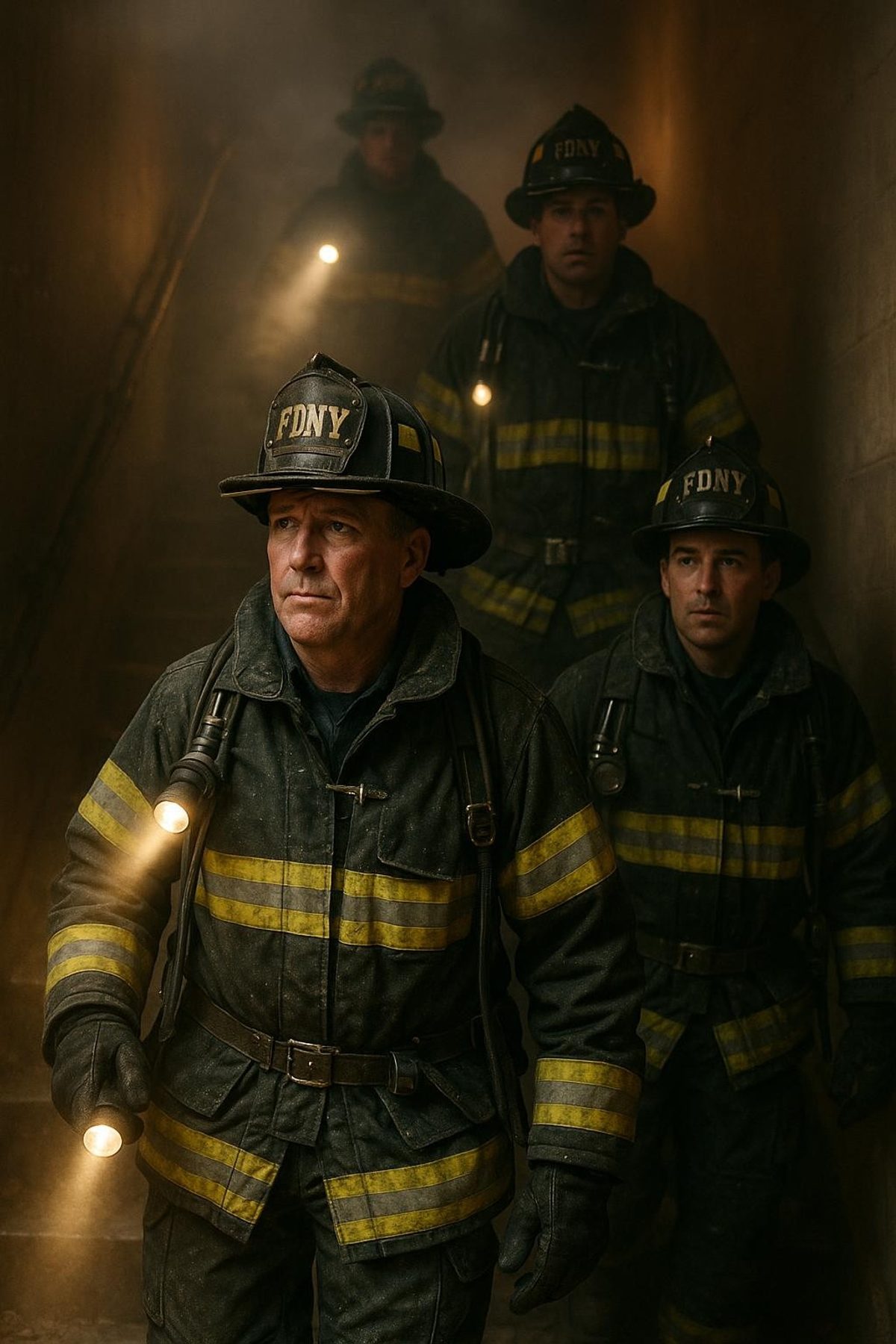 The Firefighters Climbed Up. Everyone Else Ran Down.