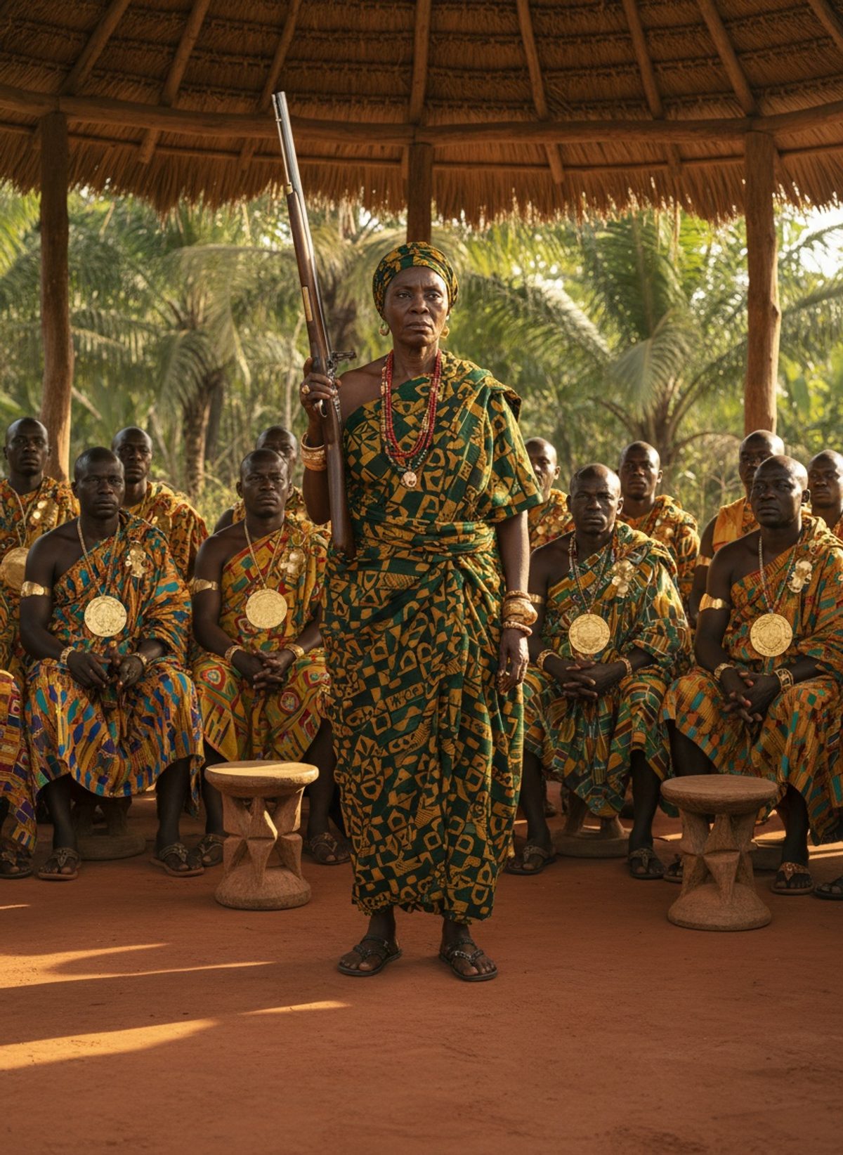 Yaa Asantewaa Picked Up the Rifle. The Men Sat Down.