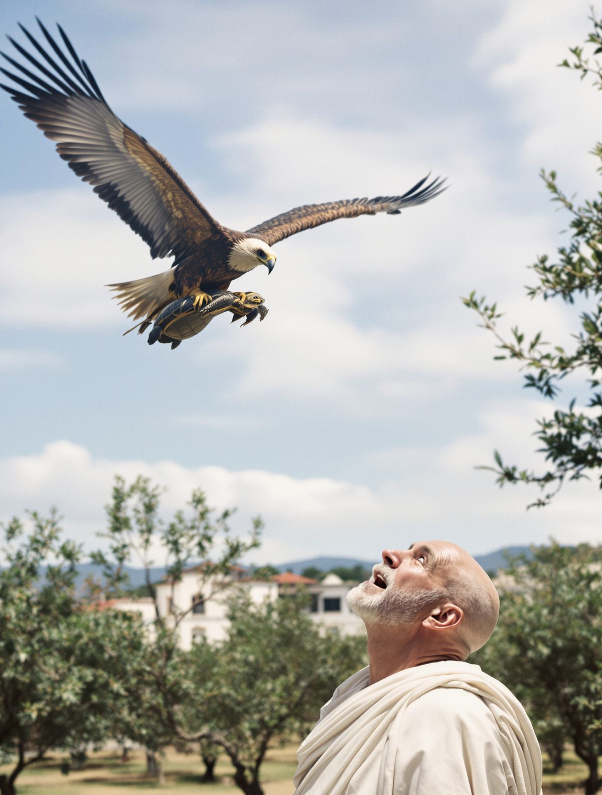 Aeschylus: The Playwright Who Died From a Turtle Dropped by an Eagle