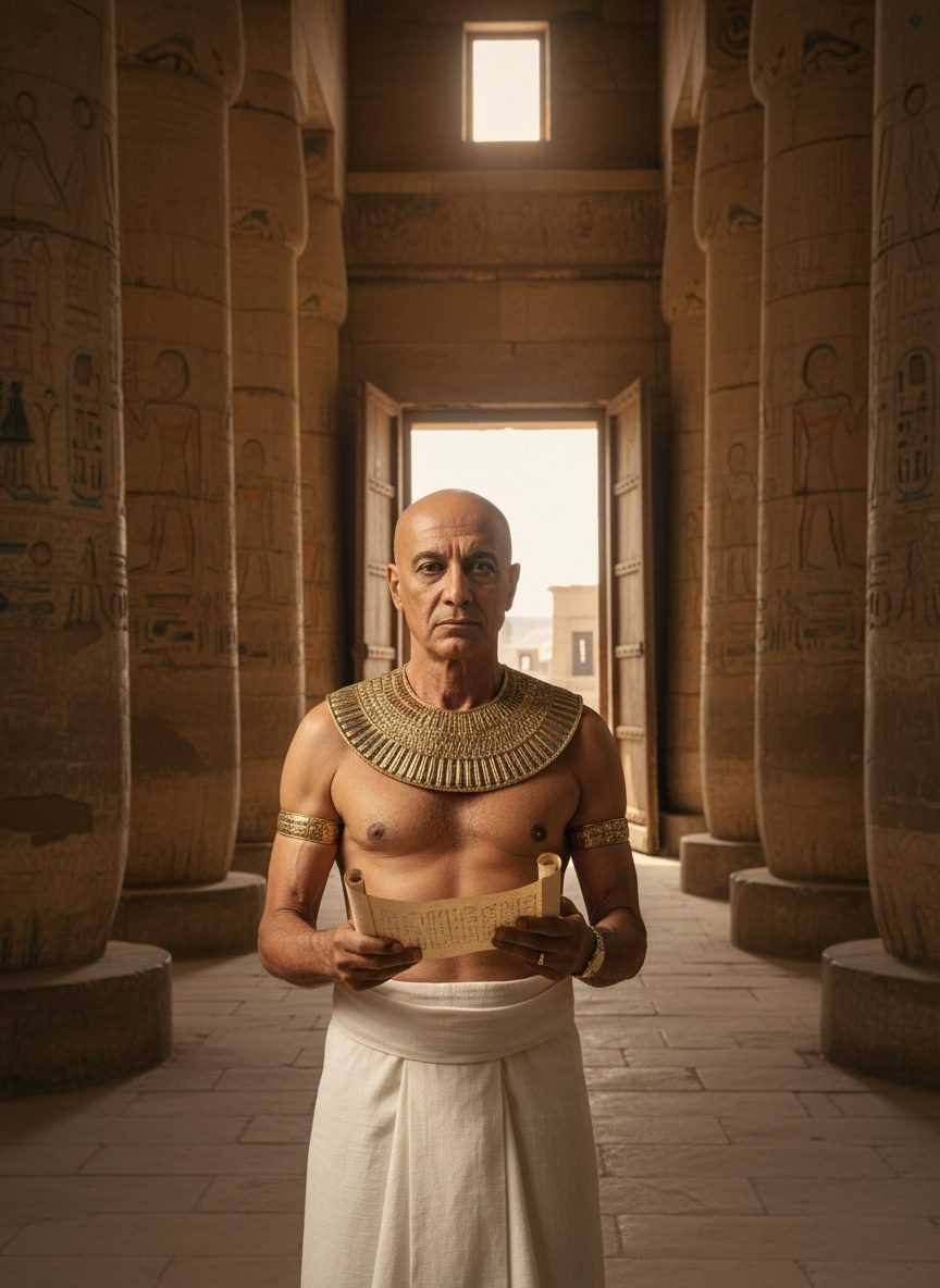 Amenhotep Son of Hapu Spoke. The Pharaoh Listened.