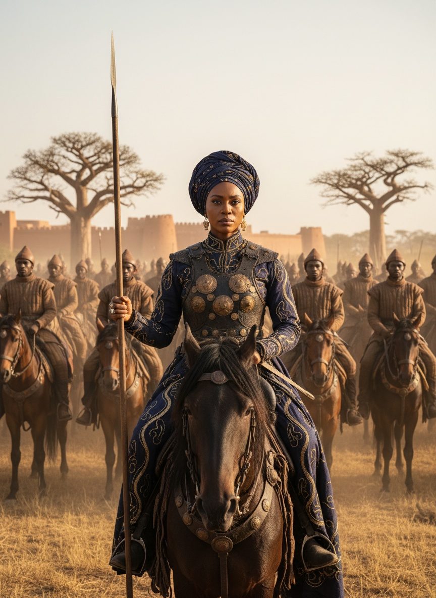 Amina of Zazzau Rode to War. No One Could Stop Her.