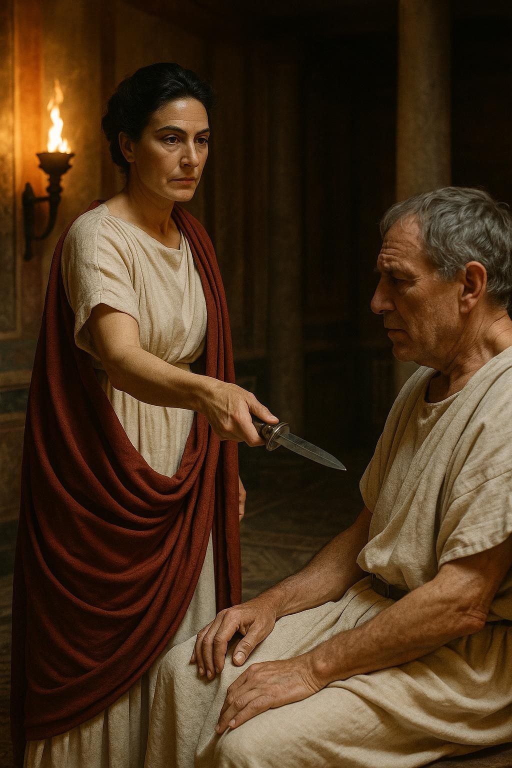 Arria Held the Blade. She Handed It to Her Husband.