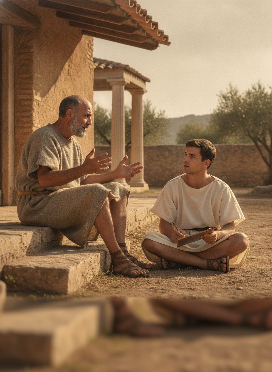Arrian Asked One Question. Epictetus Answered for Hours.