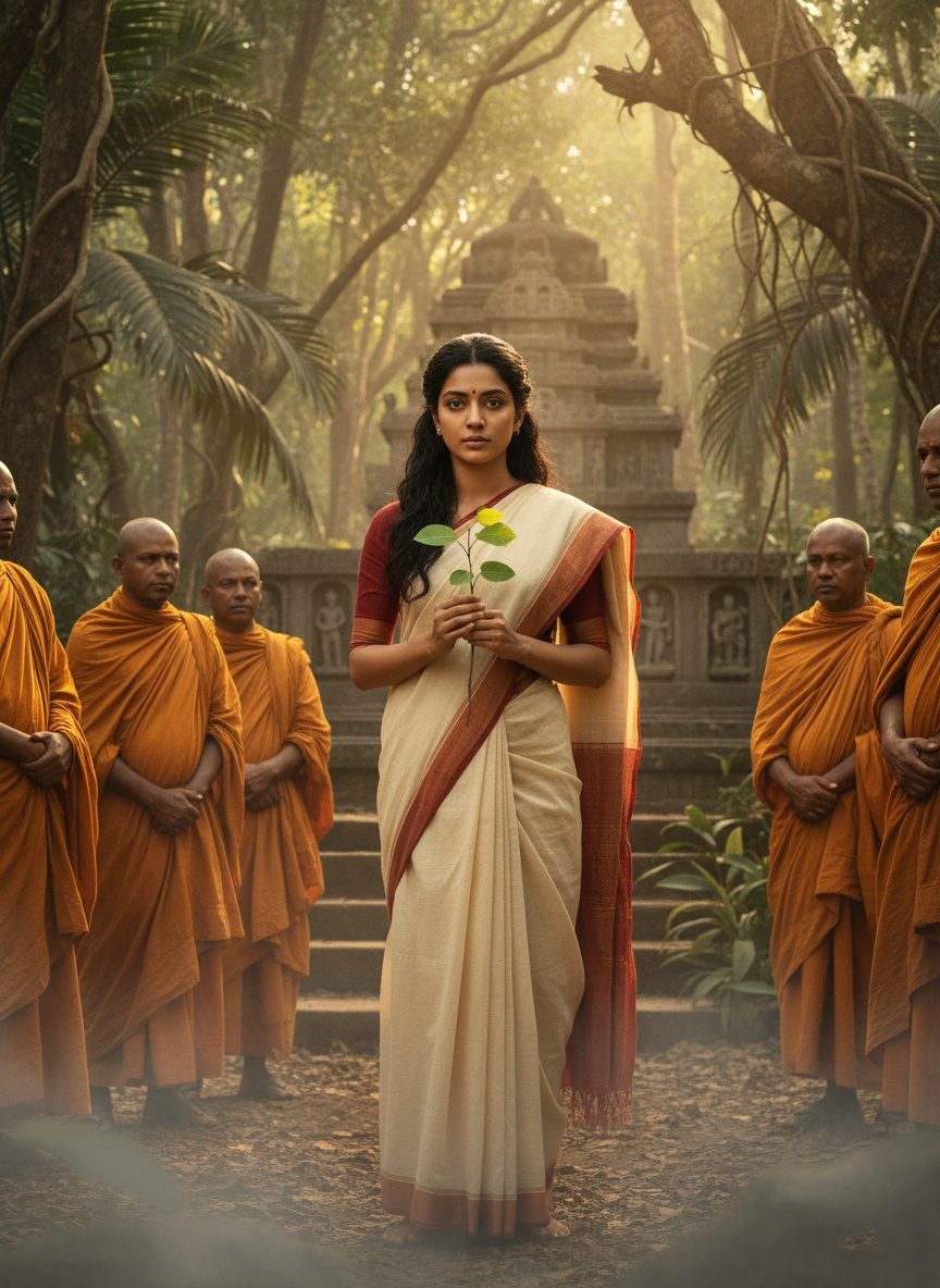 Ashoka's Daughter Walked Into the Jungle. Ceylon Listened.