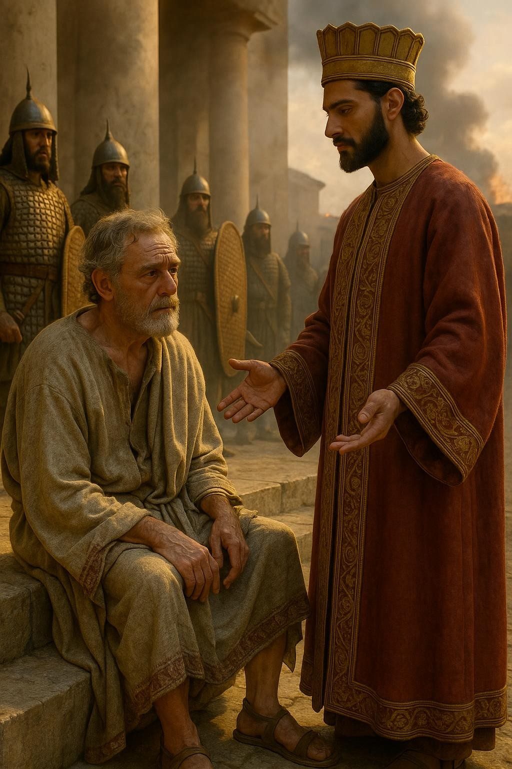 Croesus Knelt Before Cyrus. He Asked One Question.