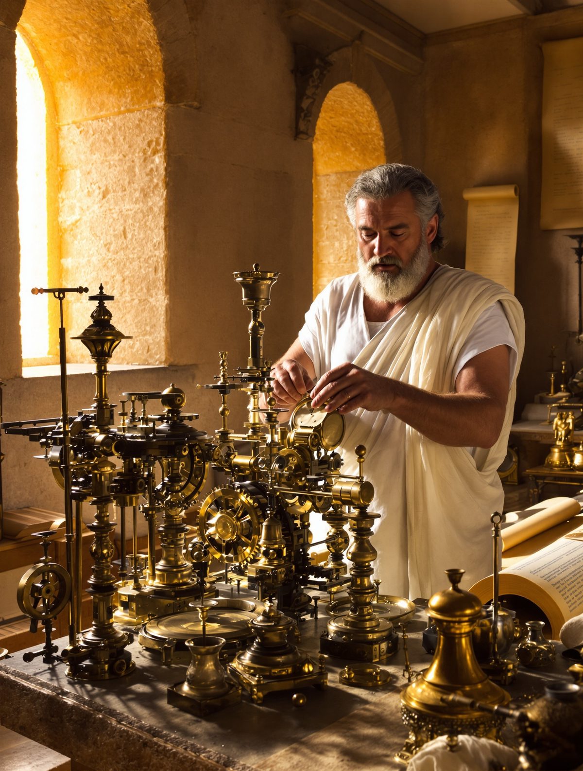 Ctesibius: The Greek Who Built the World's First Alarm Clock