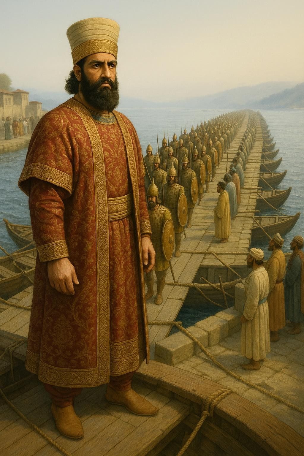 Darius I Crossed the Bosphorus. He Built a Bridge of Boats.