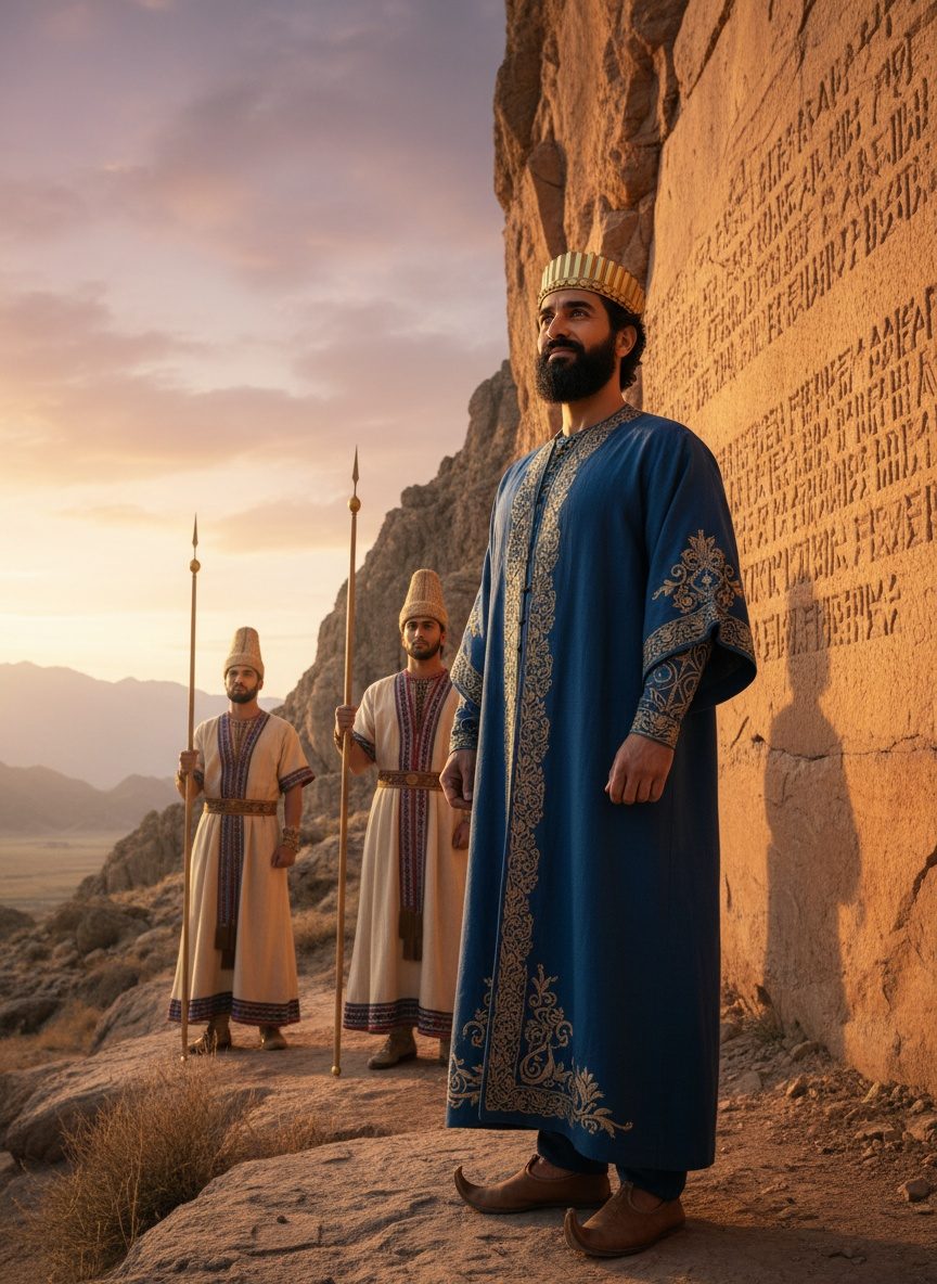 Darius Stood Over a Weeping Greek. Then He Knelt.