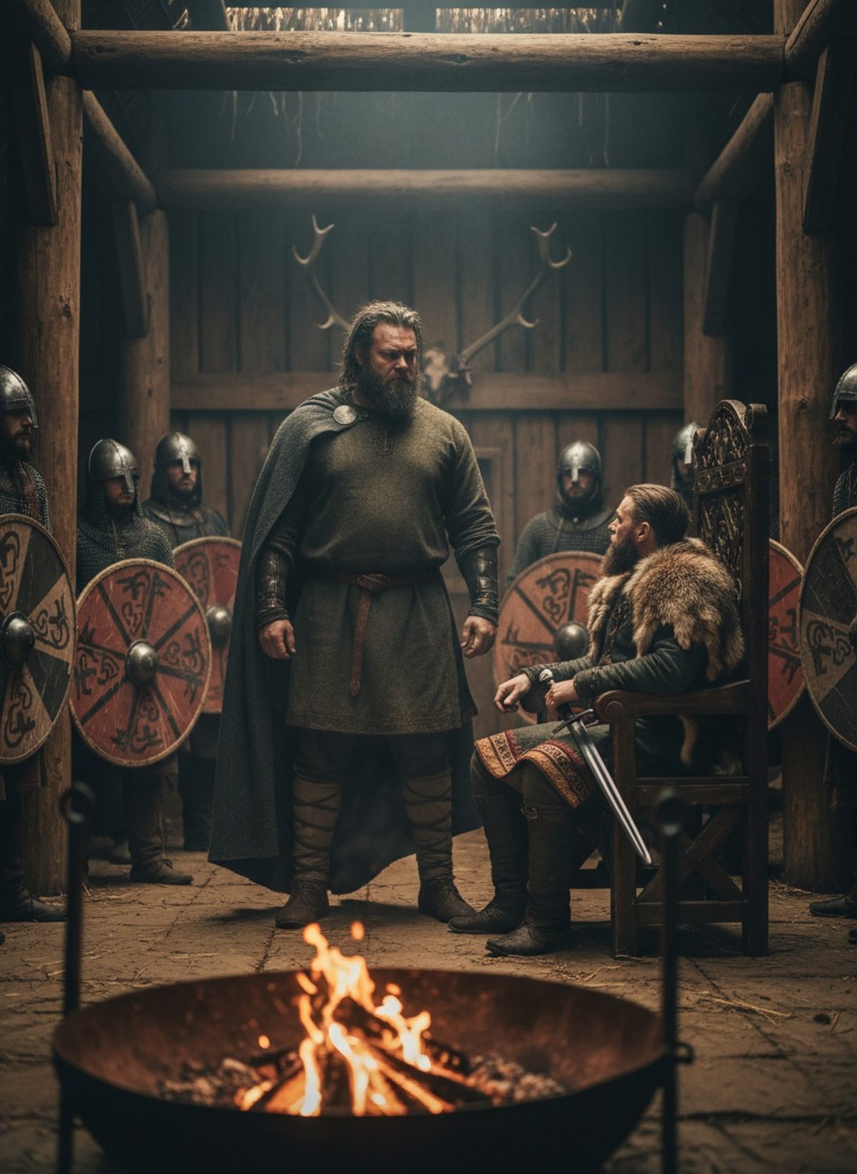 Egil Skallagrimsson Stood Before the King. He Sang.