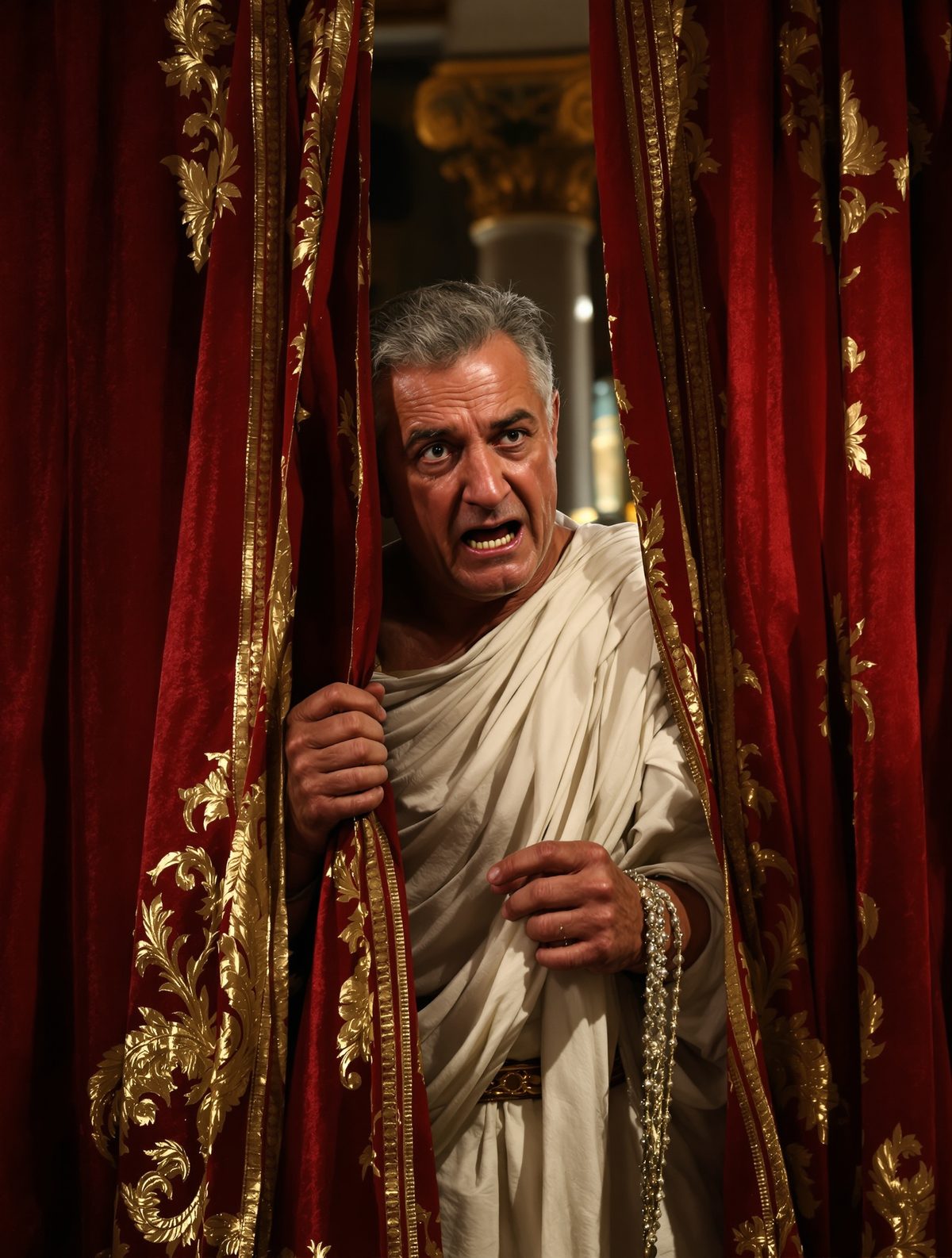 Emperor Claudius: The Scholar Who Hid in Curtains to Survive