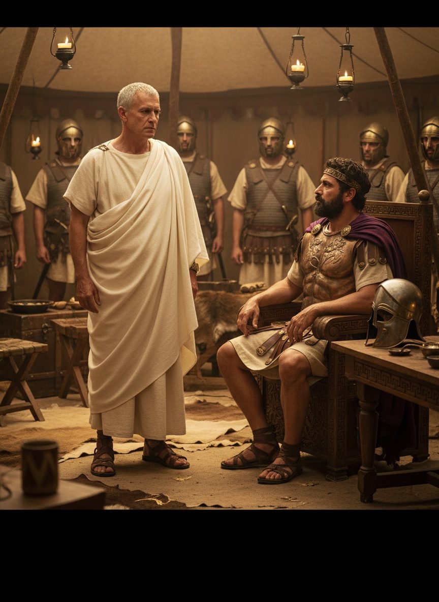 Fabricius Refused the Poison. Pyrrhus Sent Him Home.