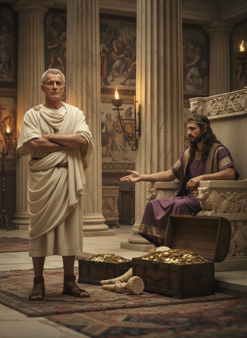 Fabricius Stood Before a King's Bribe. He Walked Away.