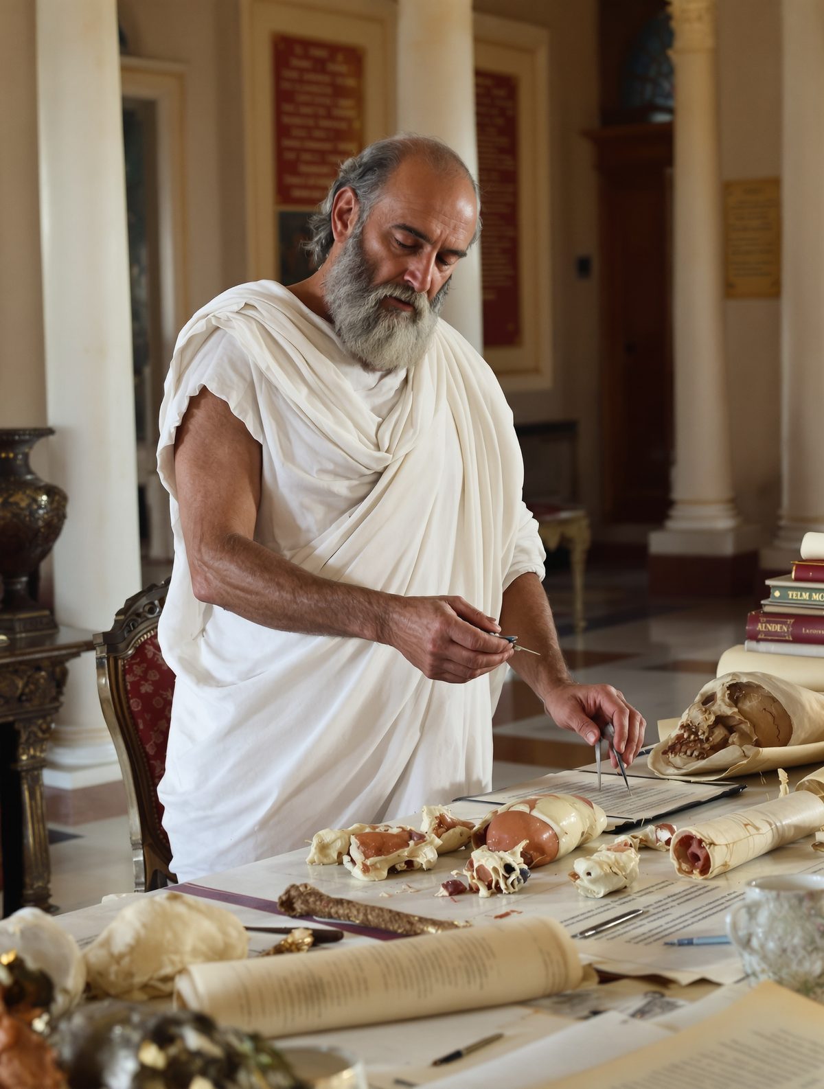 Galen: The Doctor Who Dissected Pigs to Treat Roman Emperors