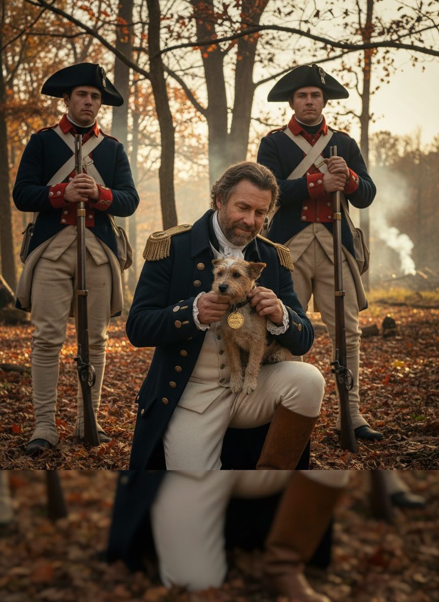 Howe's Dog Crossed Enemy Lines. Washington Sent It Home.