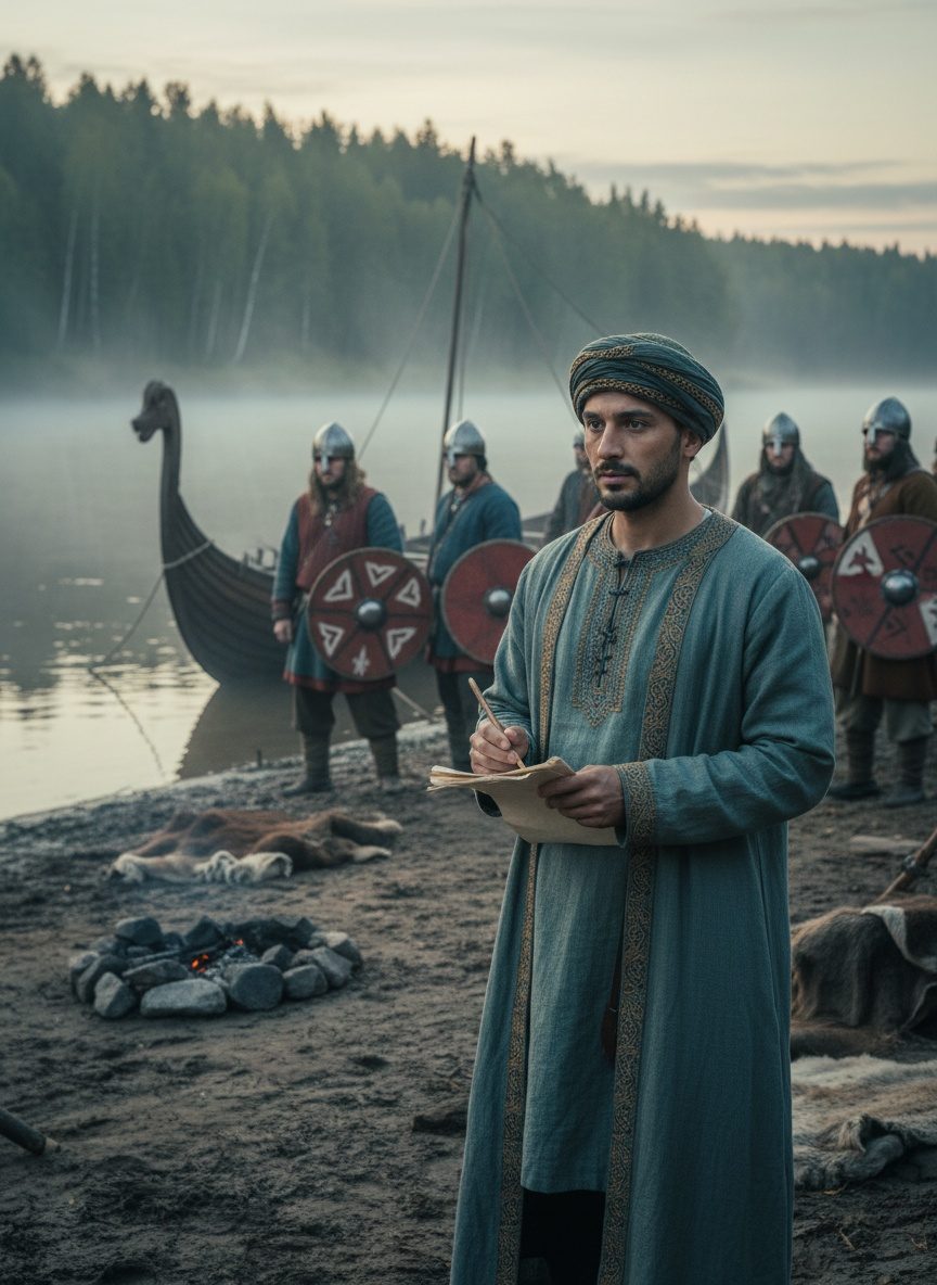Ibn Fadlan Stood at the River. He Wrote Everything Down.