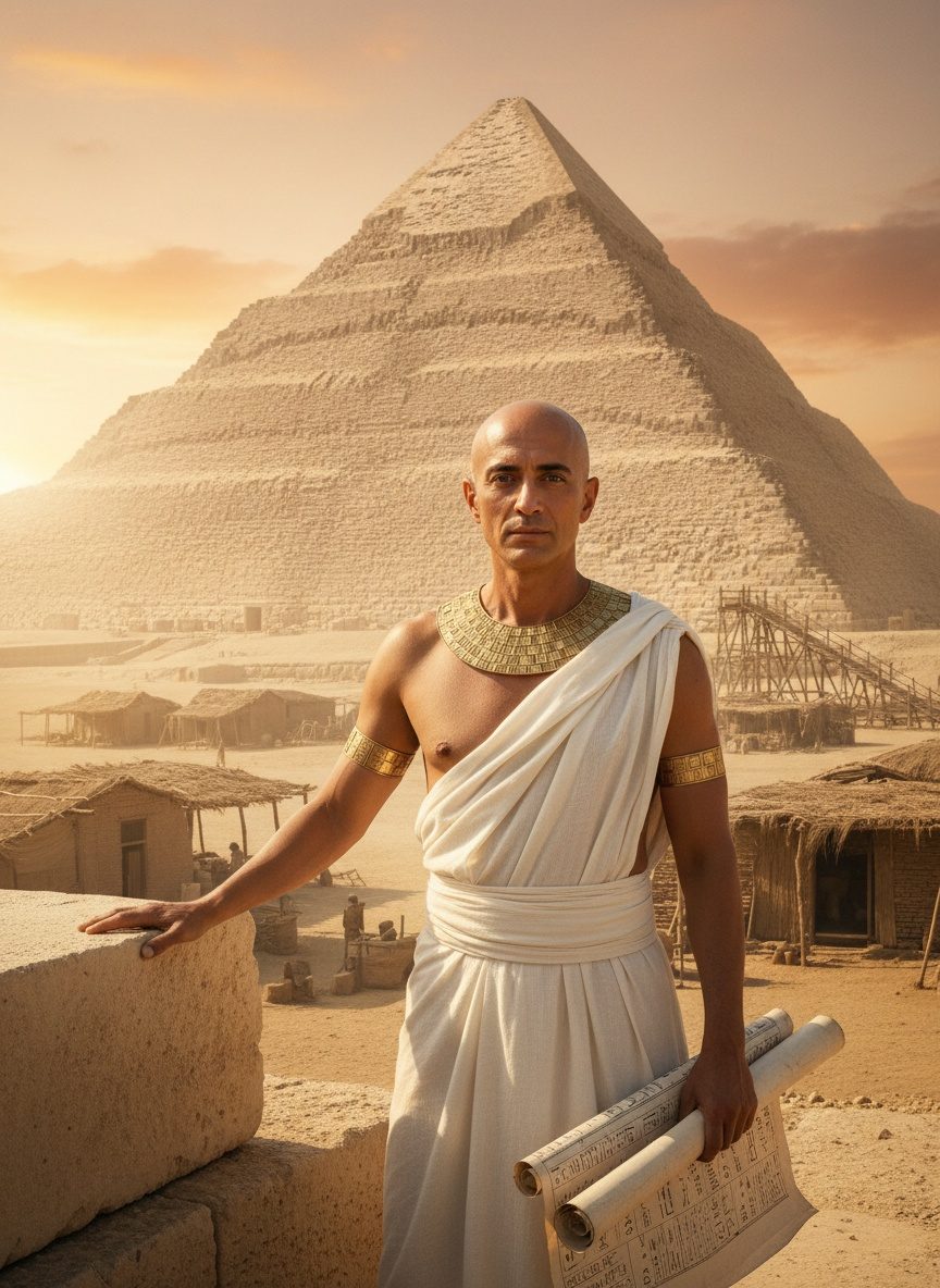 Imhotep Built a Tomb. He Changed the World Forever.