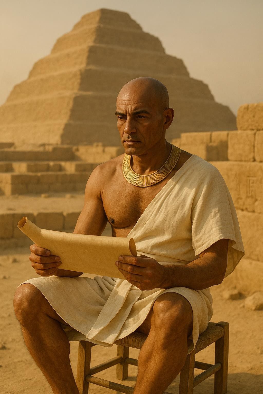 Imhotep Healed the Sick. Egypt Made Him a God.