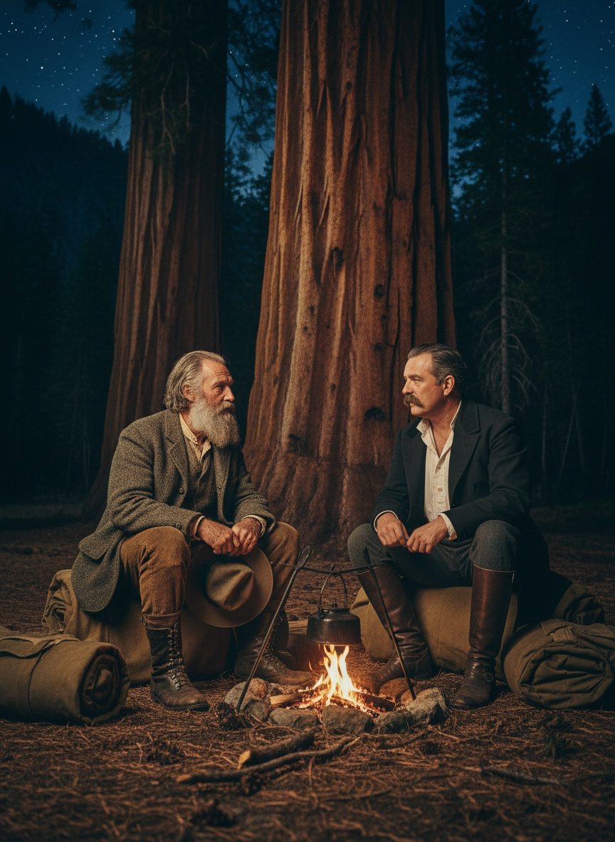 John Muir Led Roosevelt Into the Wild. America Changed.