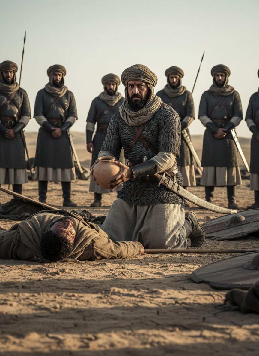 Khalid's Enemy Was Dying of Thirst. He Gave Him Water.