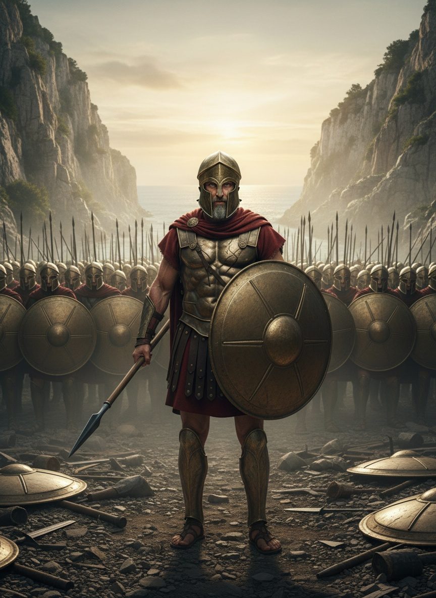 Leonidas Sent His Men Home. He Stayed.