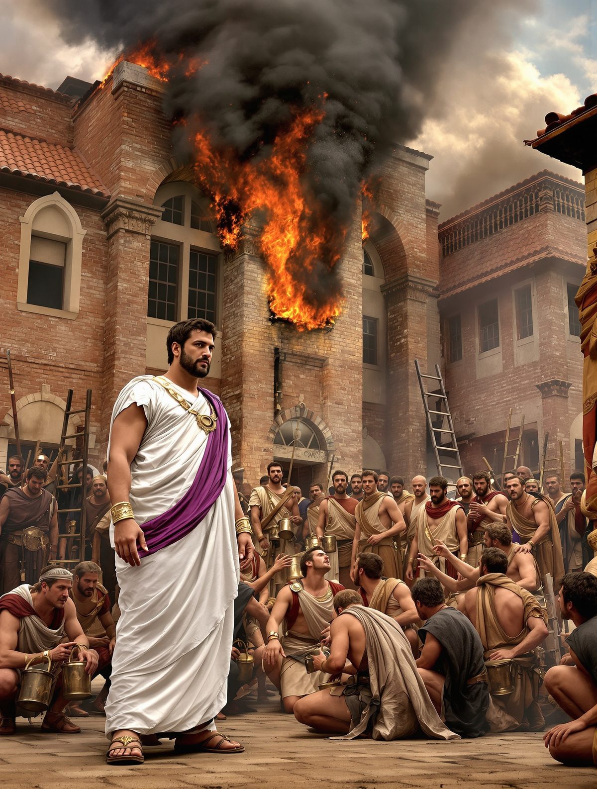 Marcus Crassus: The Roman Who Made Fire Brigades a Protection Racket