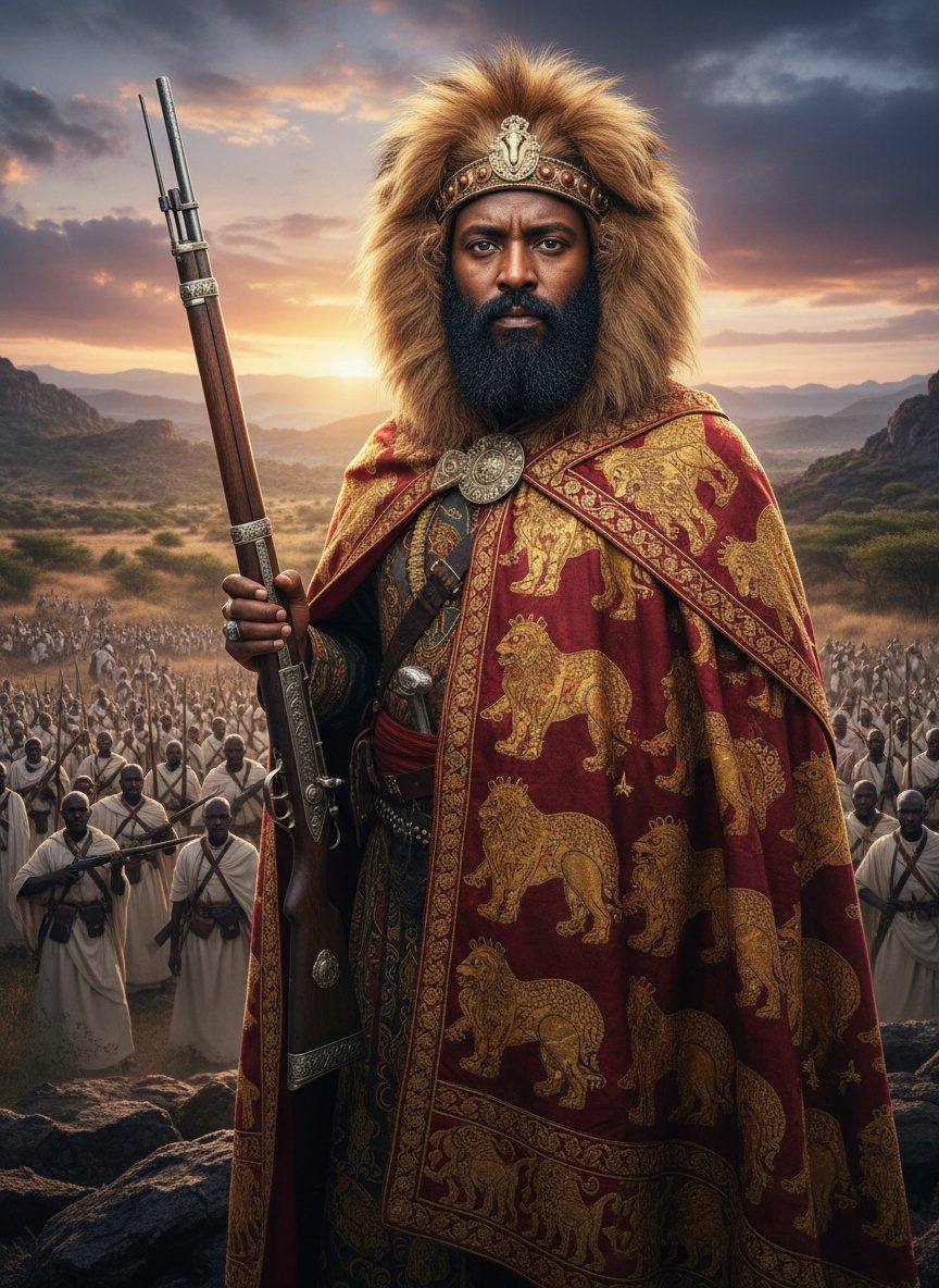 Menelik II Faced an Army. Africa Changed Forever.