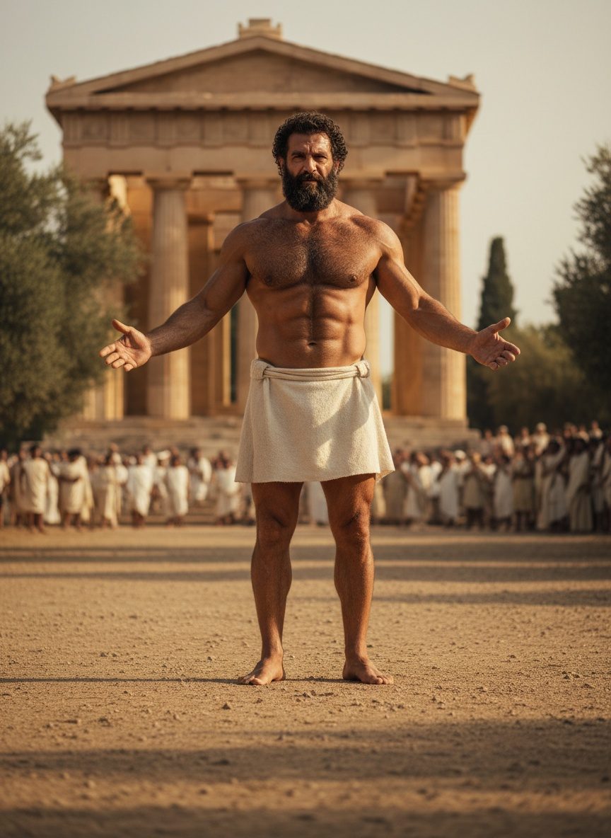 Milo of Croton Stood Still. No One Could Move Him.