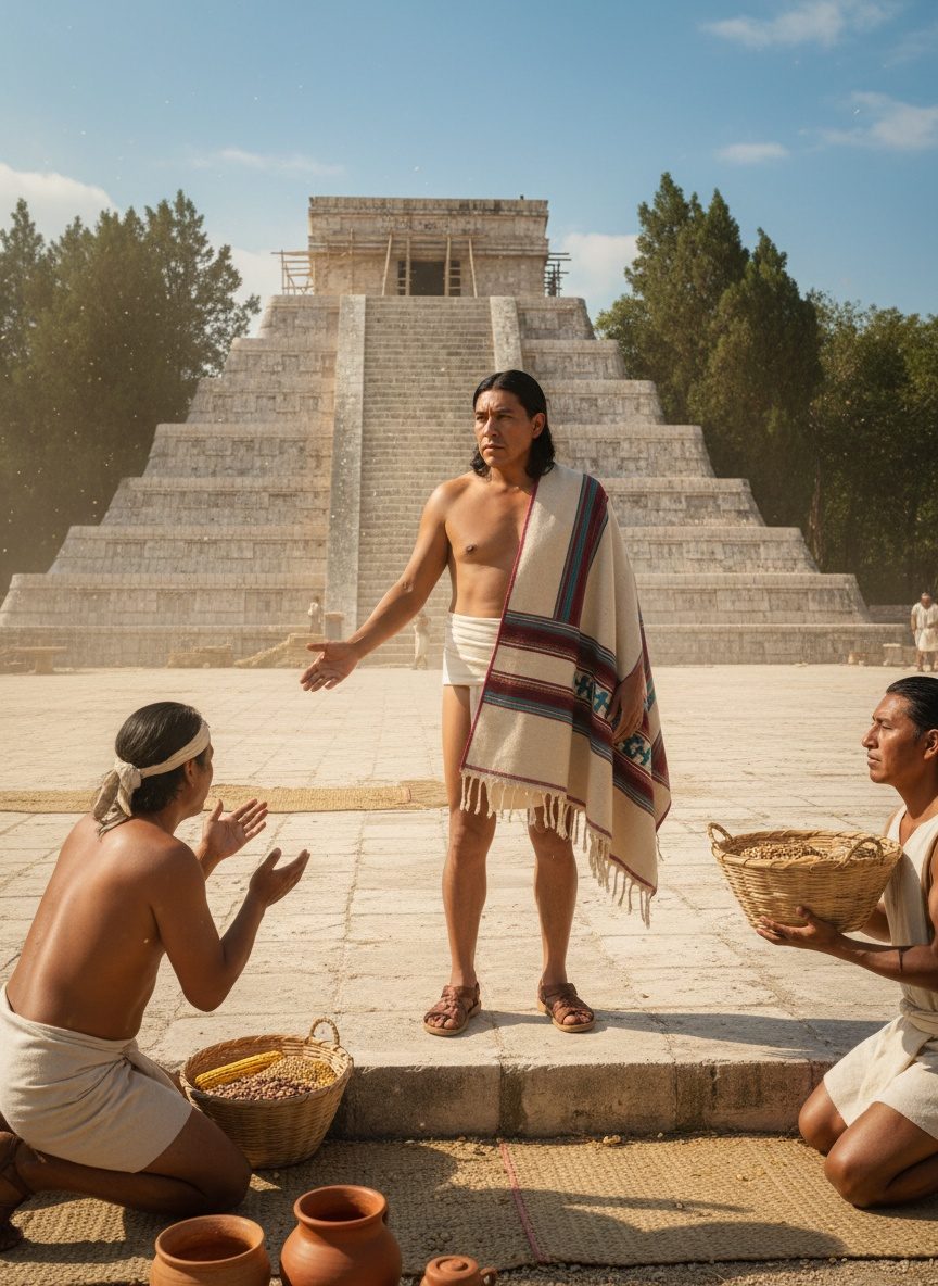 Nezahualcoyotl's Rival Built a Temple. He Sent Seeds Instead.