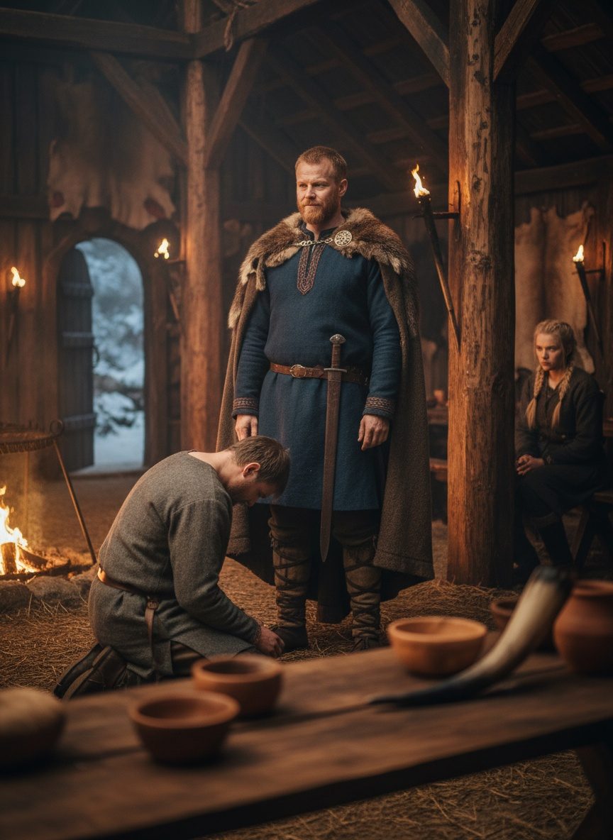 Olaf Haraldsson Spared the Enemy. Norway Wept at His Tomb.