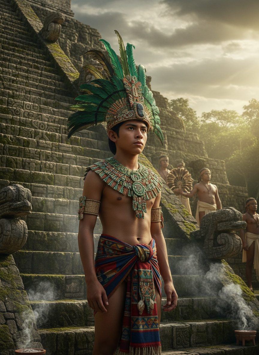 Pacal Was Twelve. He Built a Kingdom That Touched the Sky.
