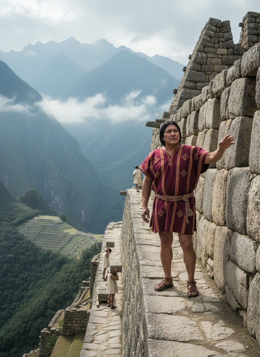 Pachamama's Architect: The Inca Who Built Machu Picchu