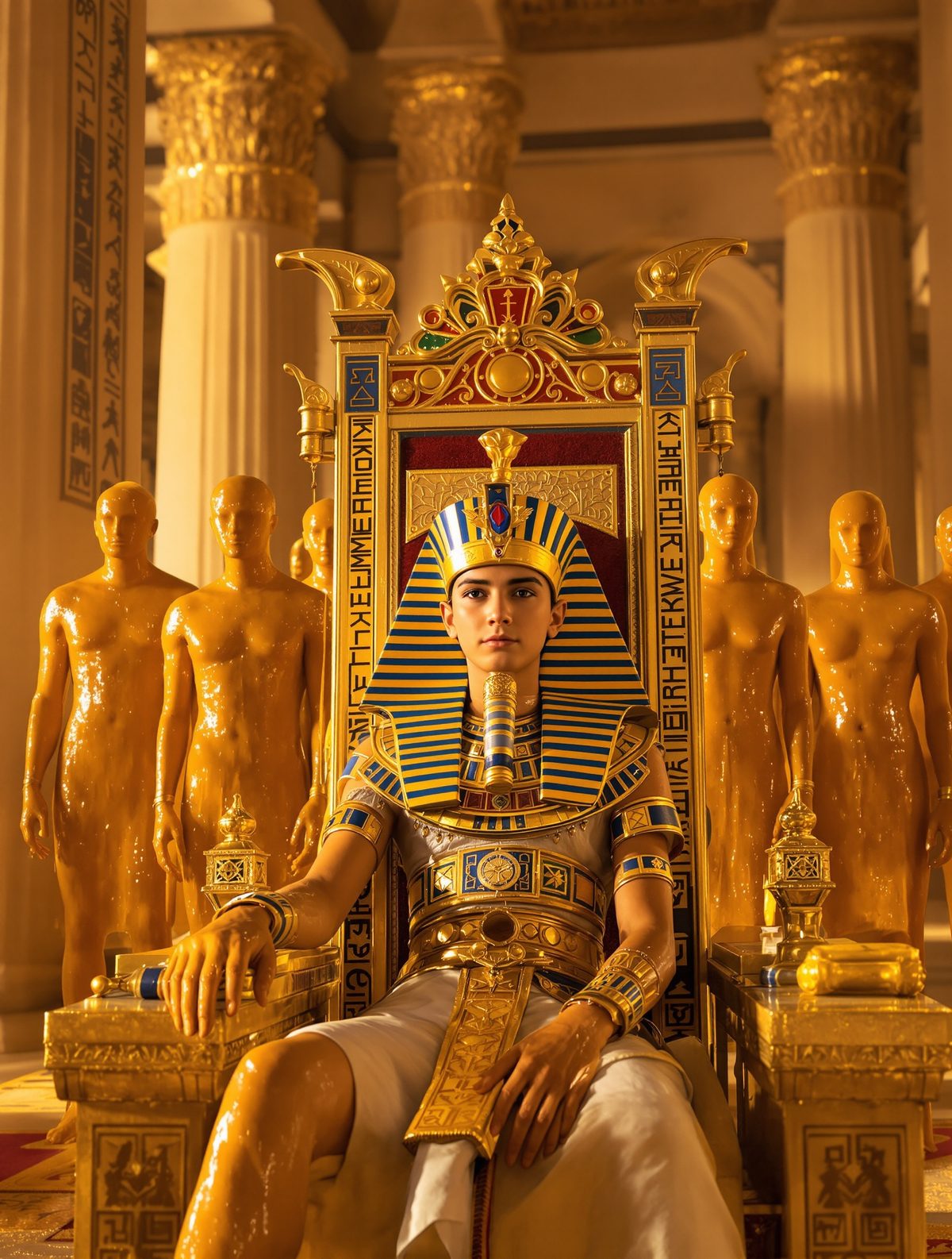 Pepi II: The Boy Who Covered Naked Slaves in Honey to Catch Flies