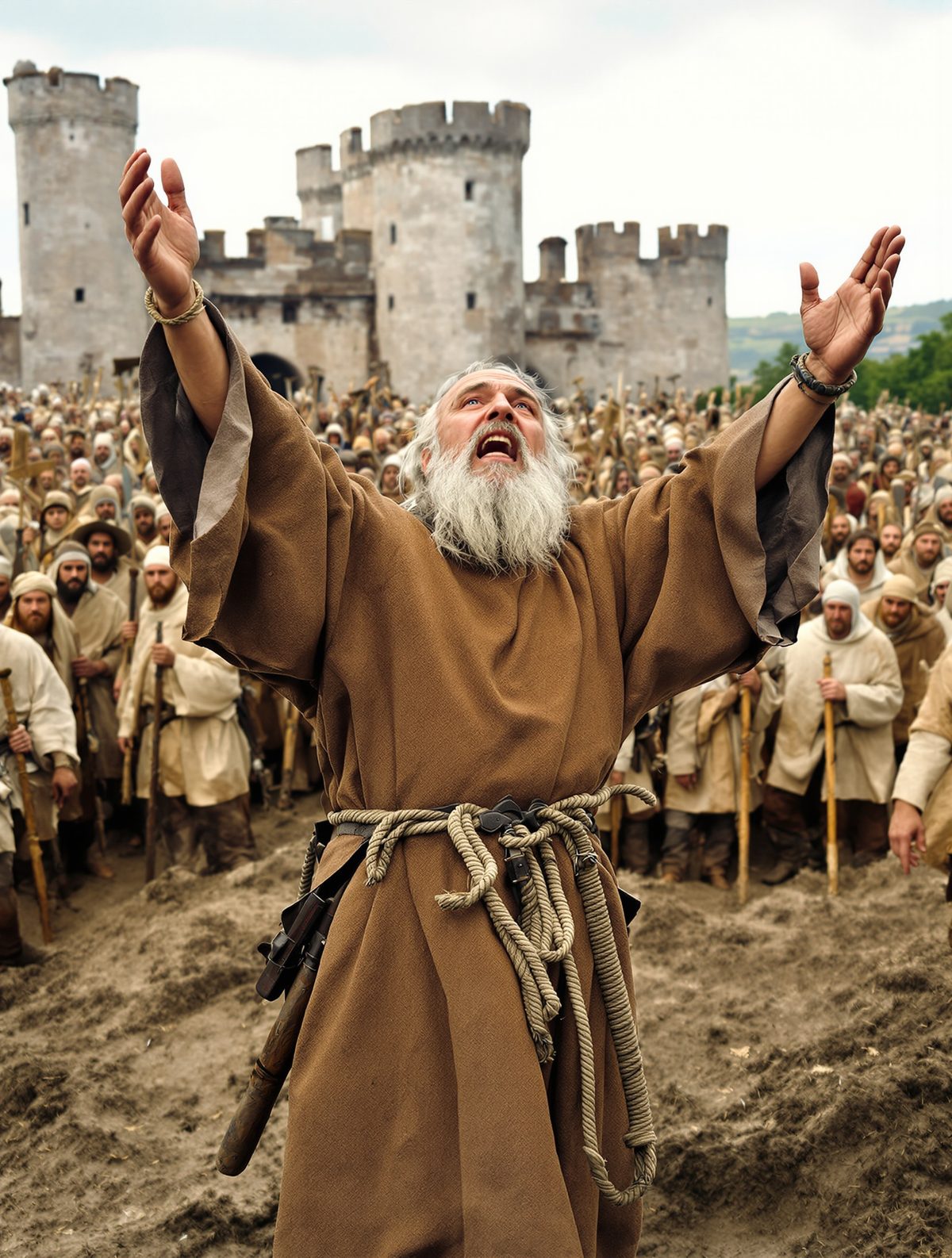 Peter the Hermit: The Monk Who Led 40,000 Peasants to Die