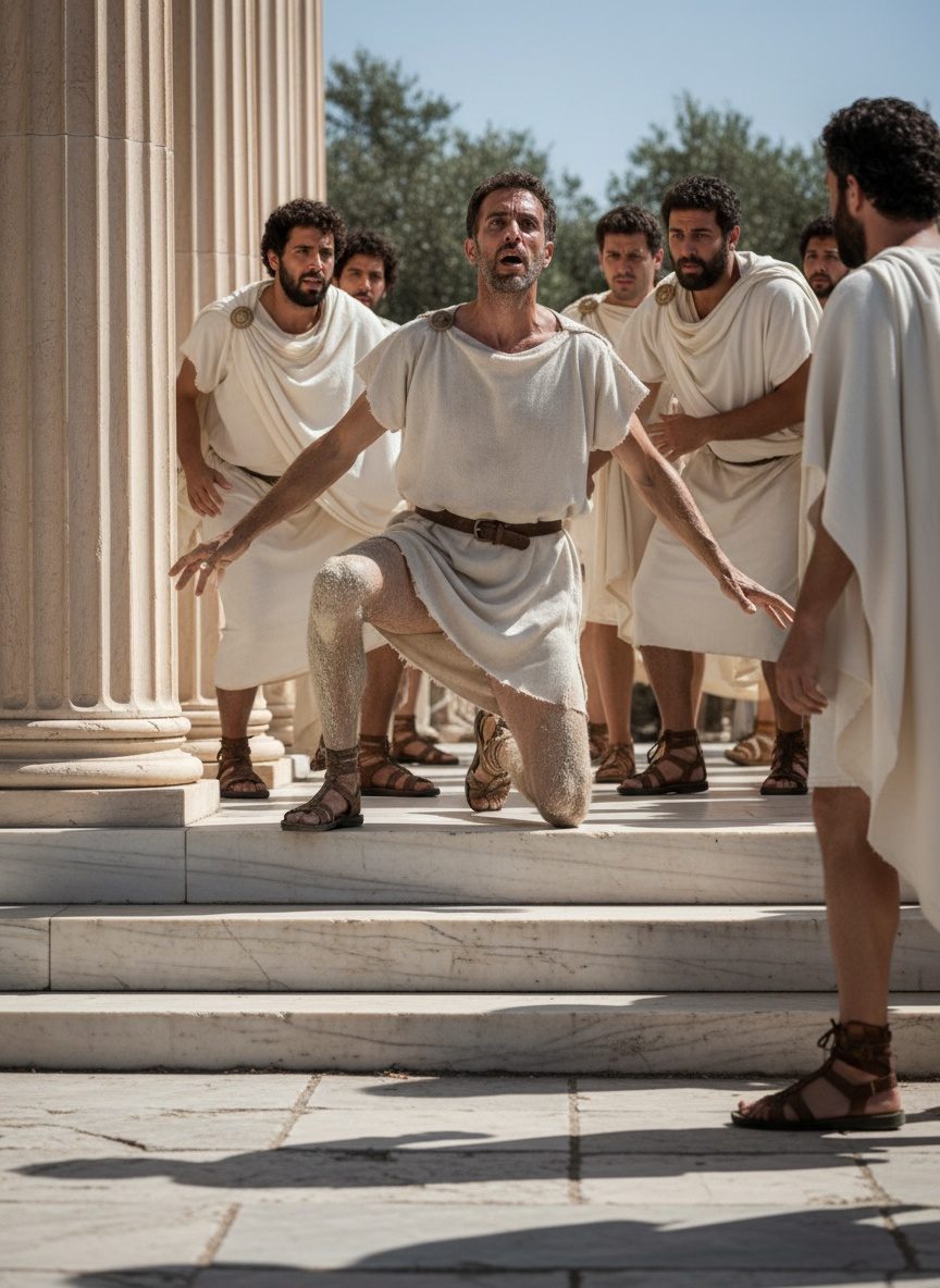 Pheidippides Ran to Athens. He Had One Breath Left.