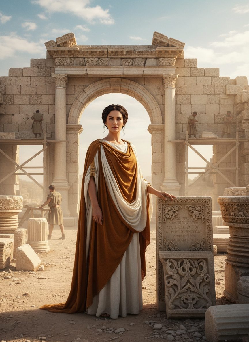 Plancia Magna Built a City Gate. With Her Own Money.