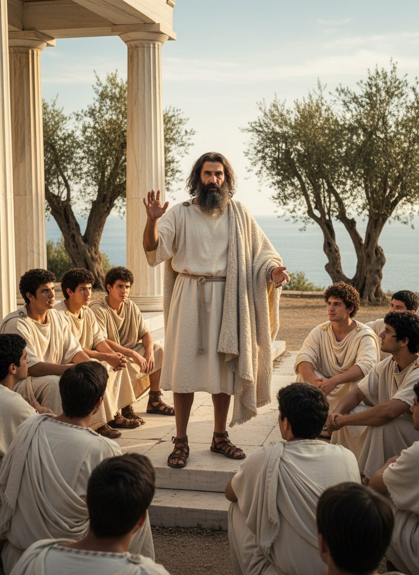 Pythagoras Was Exiled. He Returned a Legend.