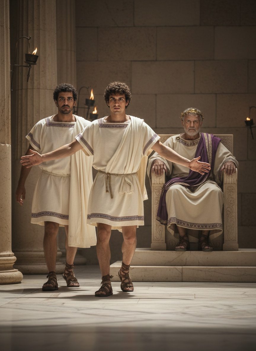 Pythias Walked Into the Tyrant's Court. He Offered His Life.