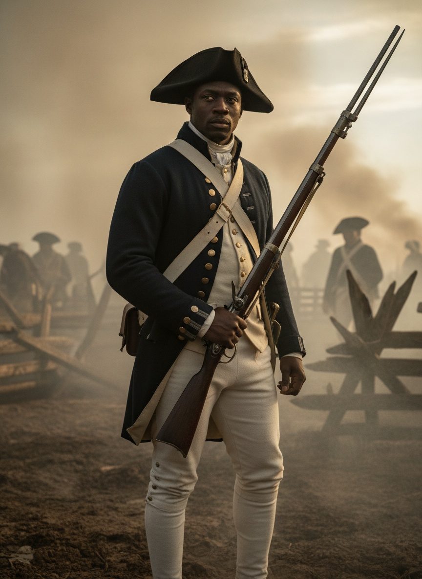 Salem Poor Charged the Hill. Fourteen Officers Signed His Name.