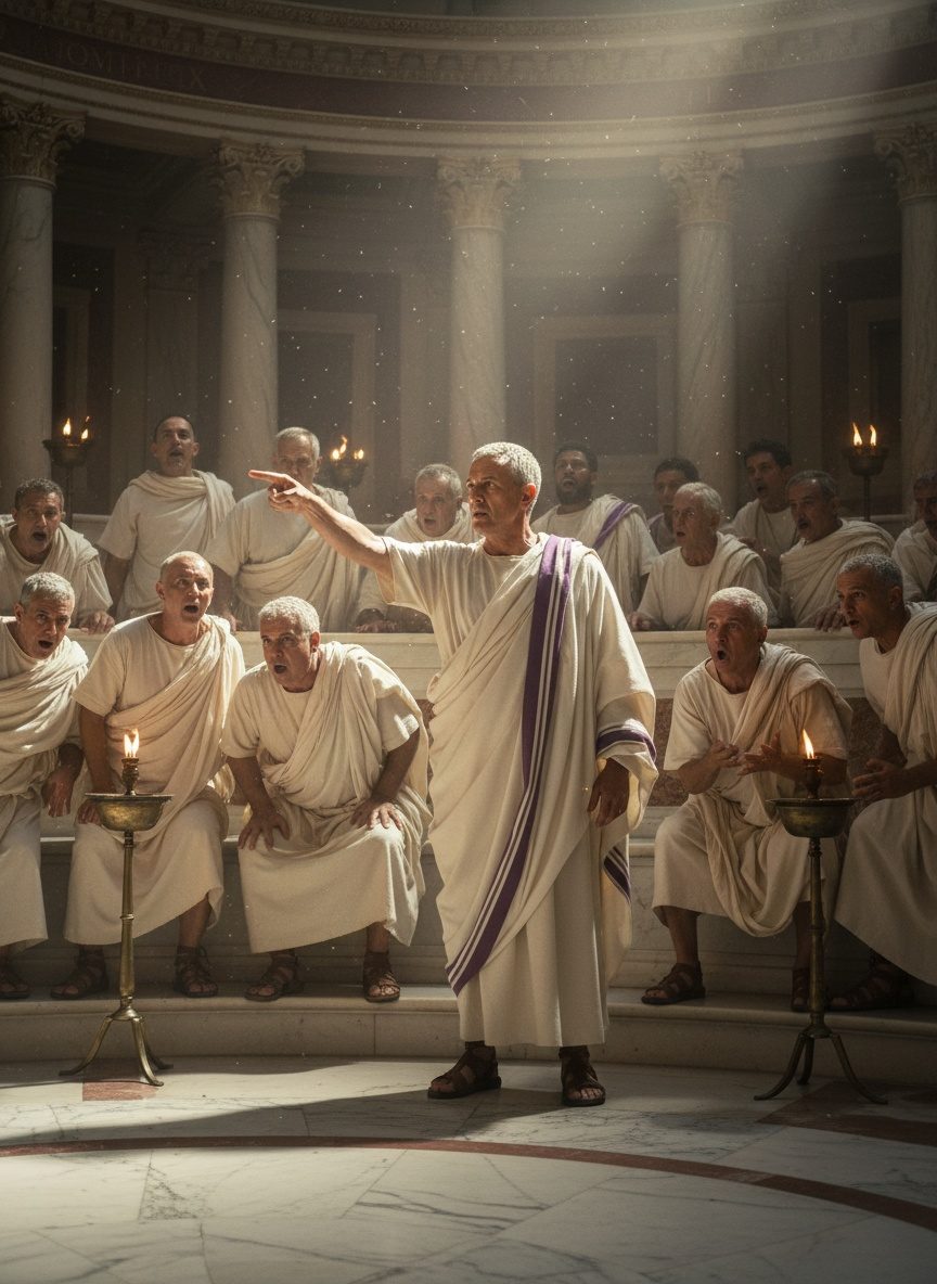 Servilius Stood Before the Senate. He Named Every Name.