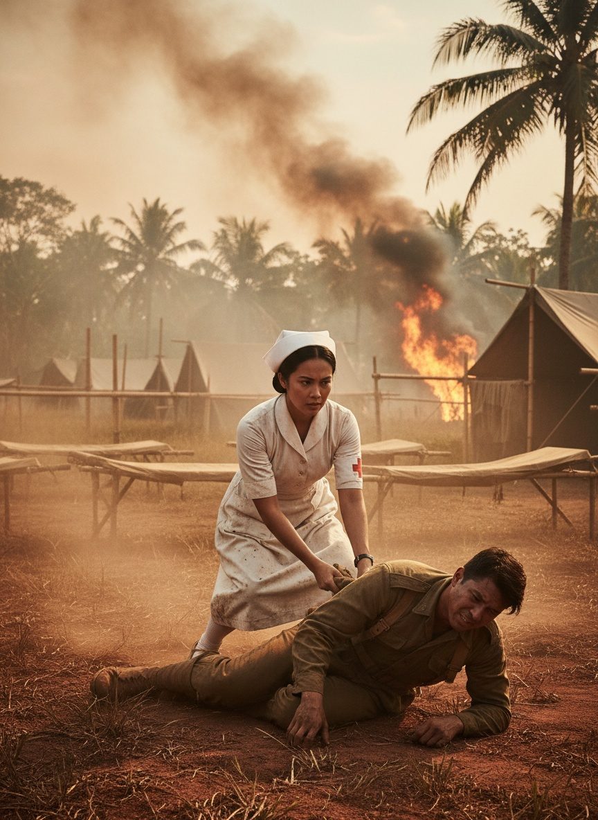 She Carried the Wounded Out. Under Fire. Alone.