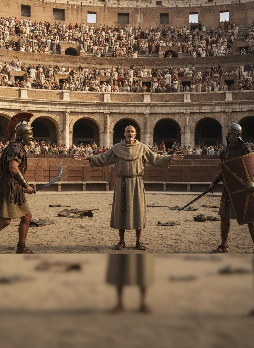 Telemachus Walked Into the Arena. The Killing Stopped.