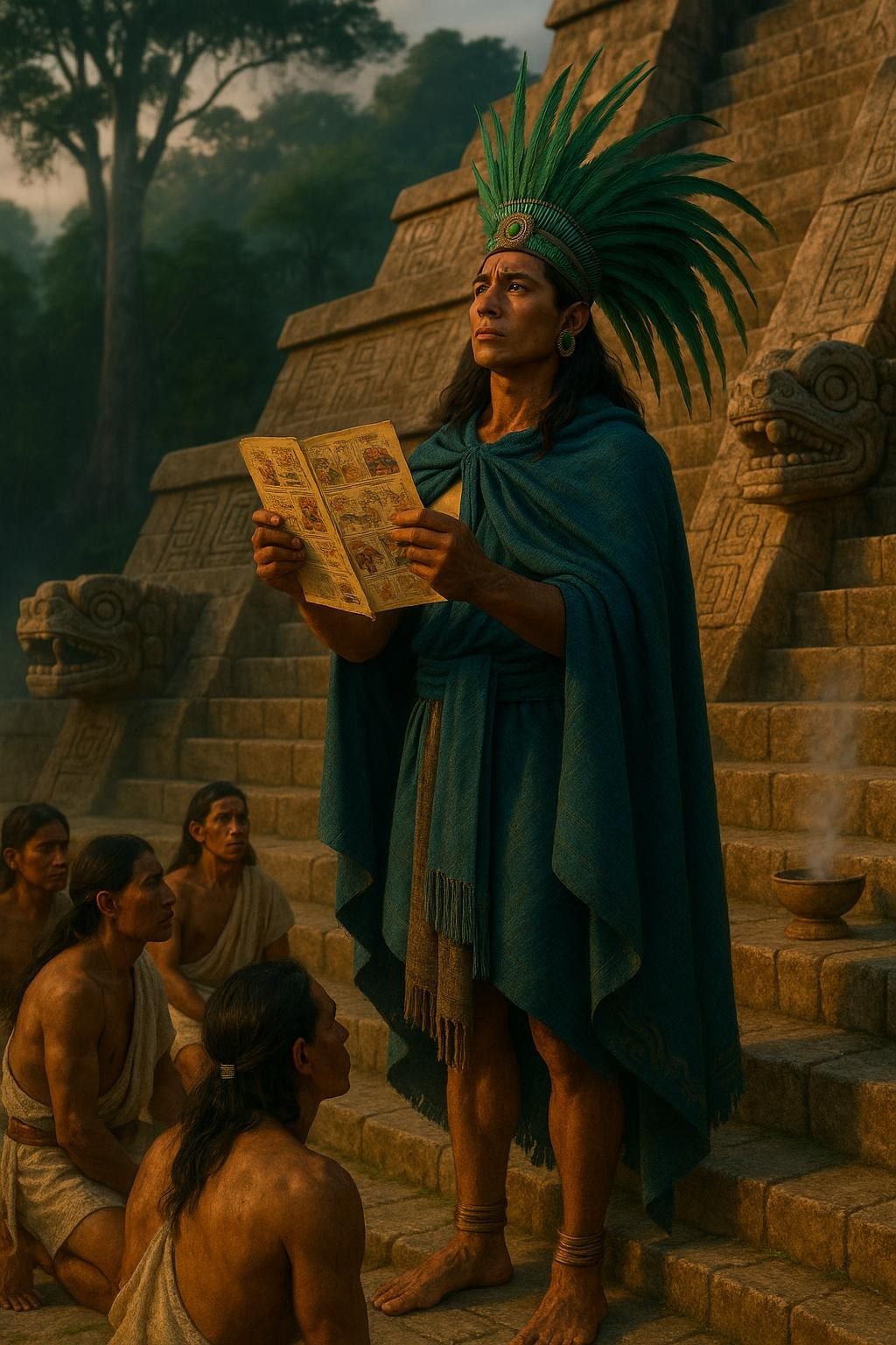 Tezozomoc's Captive Sang to the Gods. They Listened.