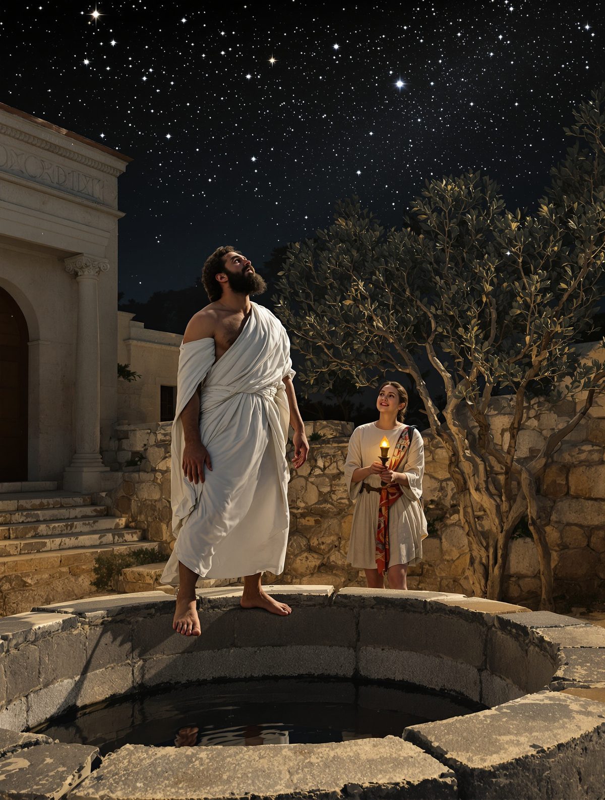 Thales: The Philosopher Who Fell Into a Ditch While Stargazing