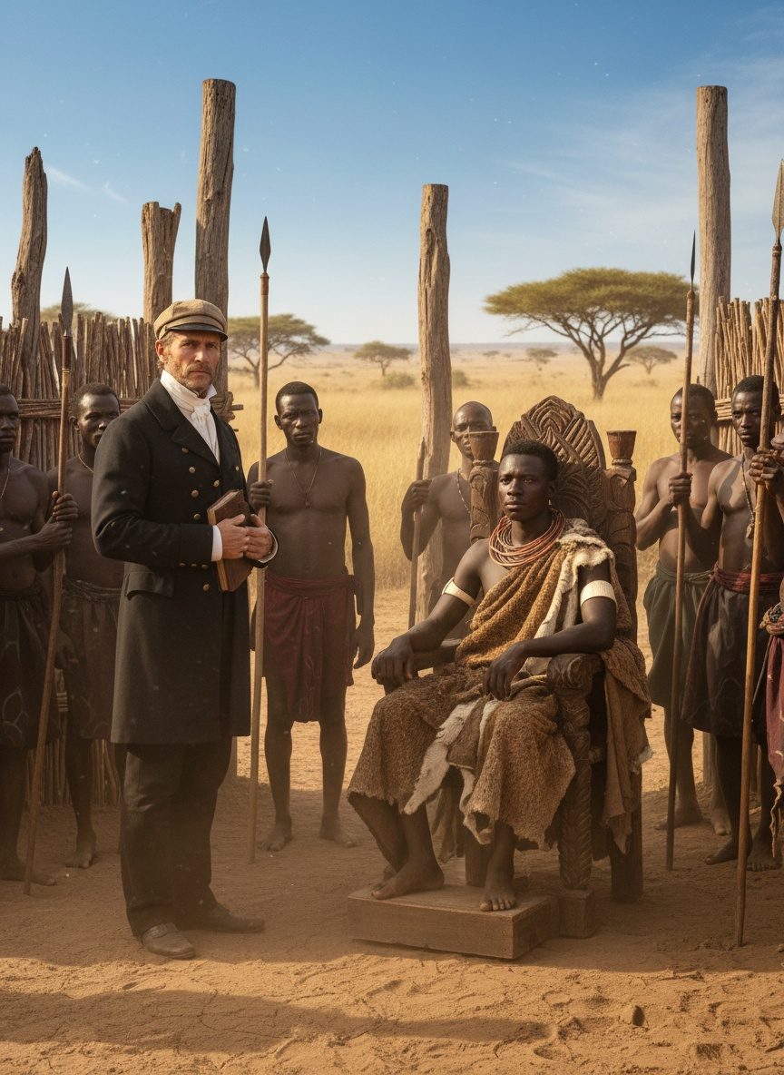 The African King Who Received Britain's Greatest Explorer