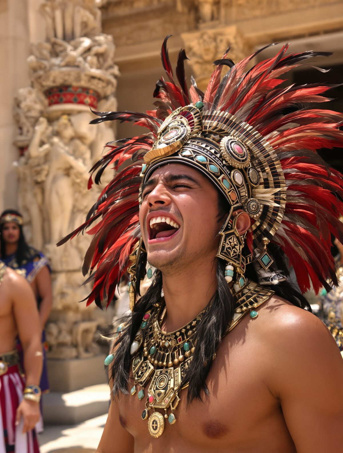 The Aztec Prince Who Died from Spanish Laughter